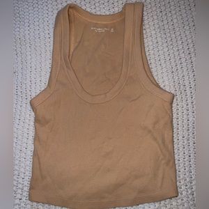Abercrombie light orange tank size XS- worn once